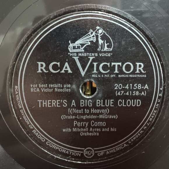 Perry Como - 6 Shellac 78rpm Records - Circa 1940's & 50's - Picture 6 of 10